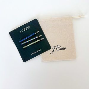 J Crew Rhinestone Bobby Pins